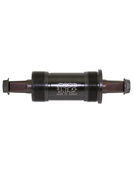 Bottom Bracket Cartridge Square Set 73mm 127.5mm Black.